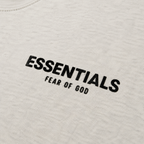 Camiseta Playera Essentials Fear Of God Light Oat Meal