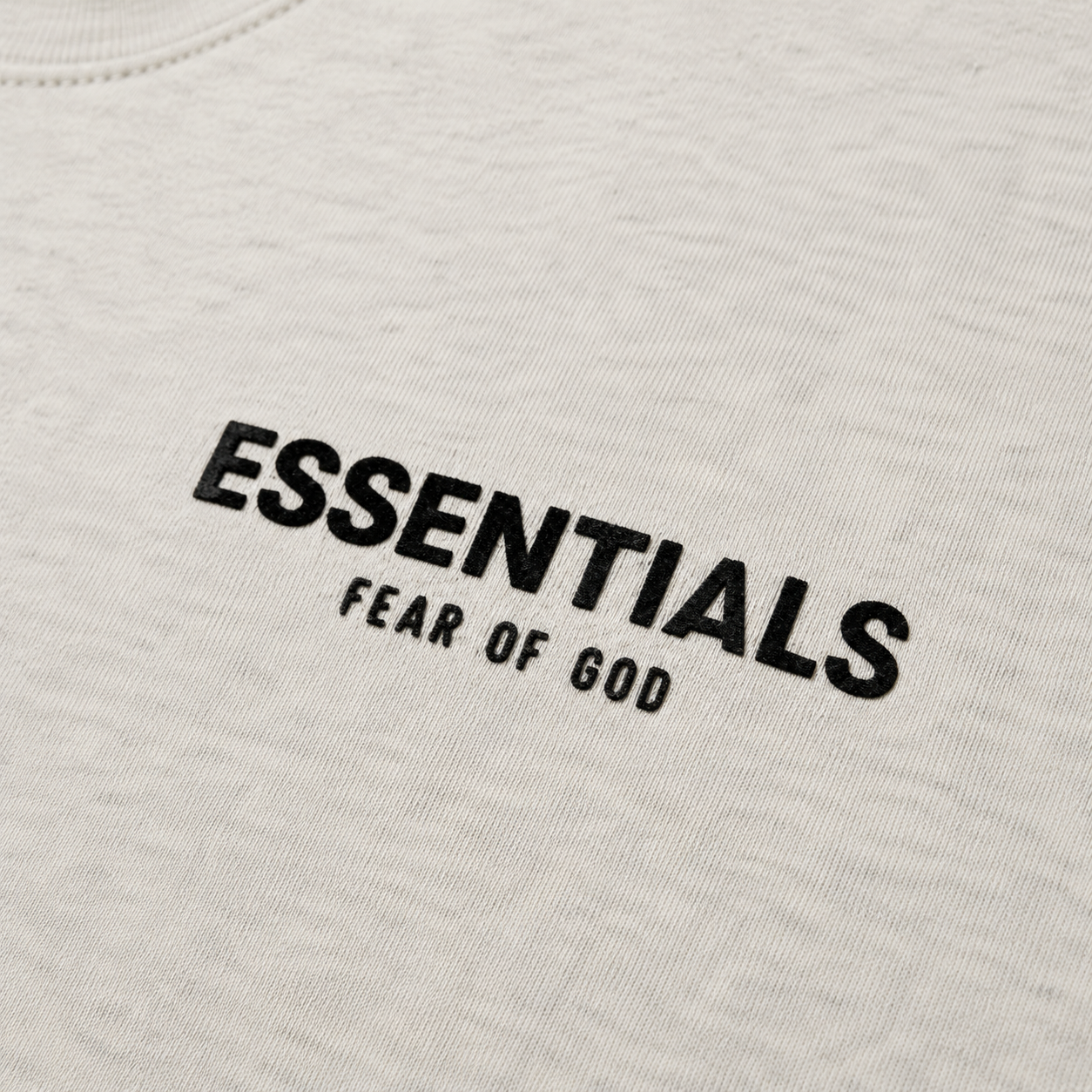 Camiseta Playera Essentials Fear Of God Light Oat Meal