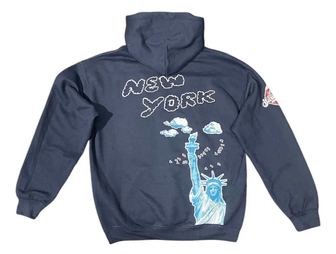 Sudadera NY Clouds Azul