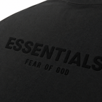 Camiseta Playera Essentials Fear Of God Stretch Limo Negro