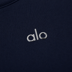 Sudadera Hoodie Alo Crewneck Azul Navy