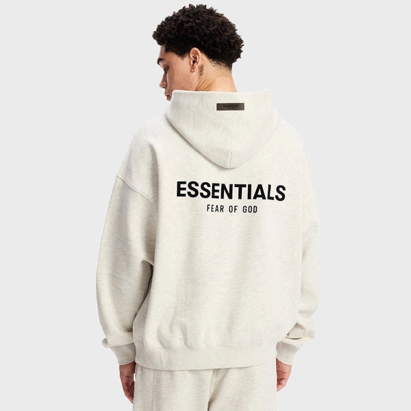 Hoodie Essentials Light Oat Meal