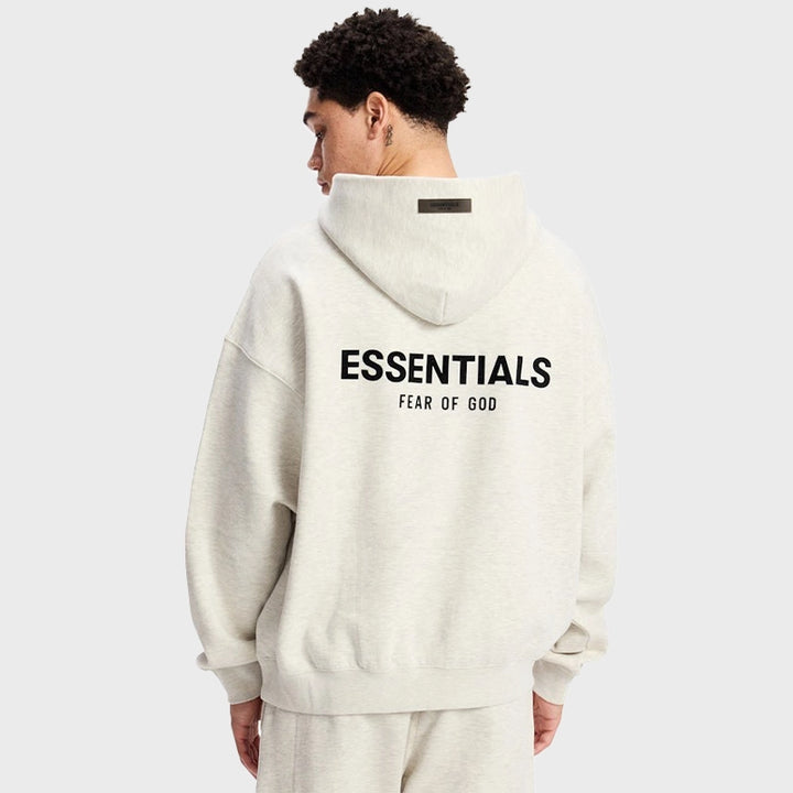 Hoodie Essentials Light Oat Meal