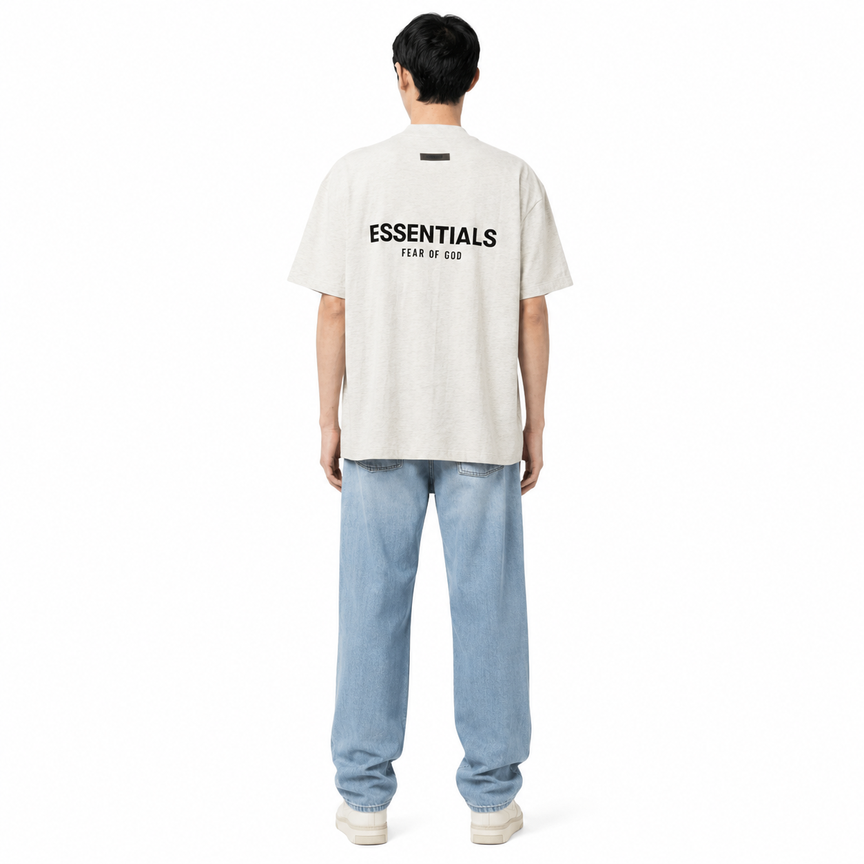 Camiseta Playera Essentials Fear Of God Light Oat Meal