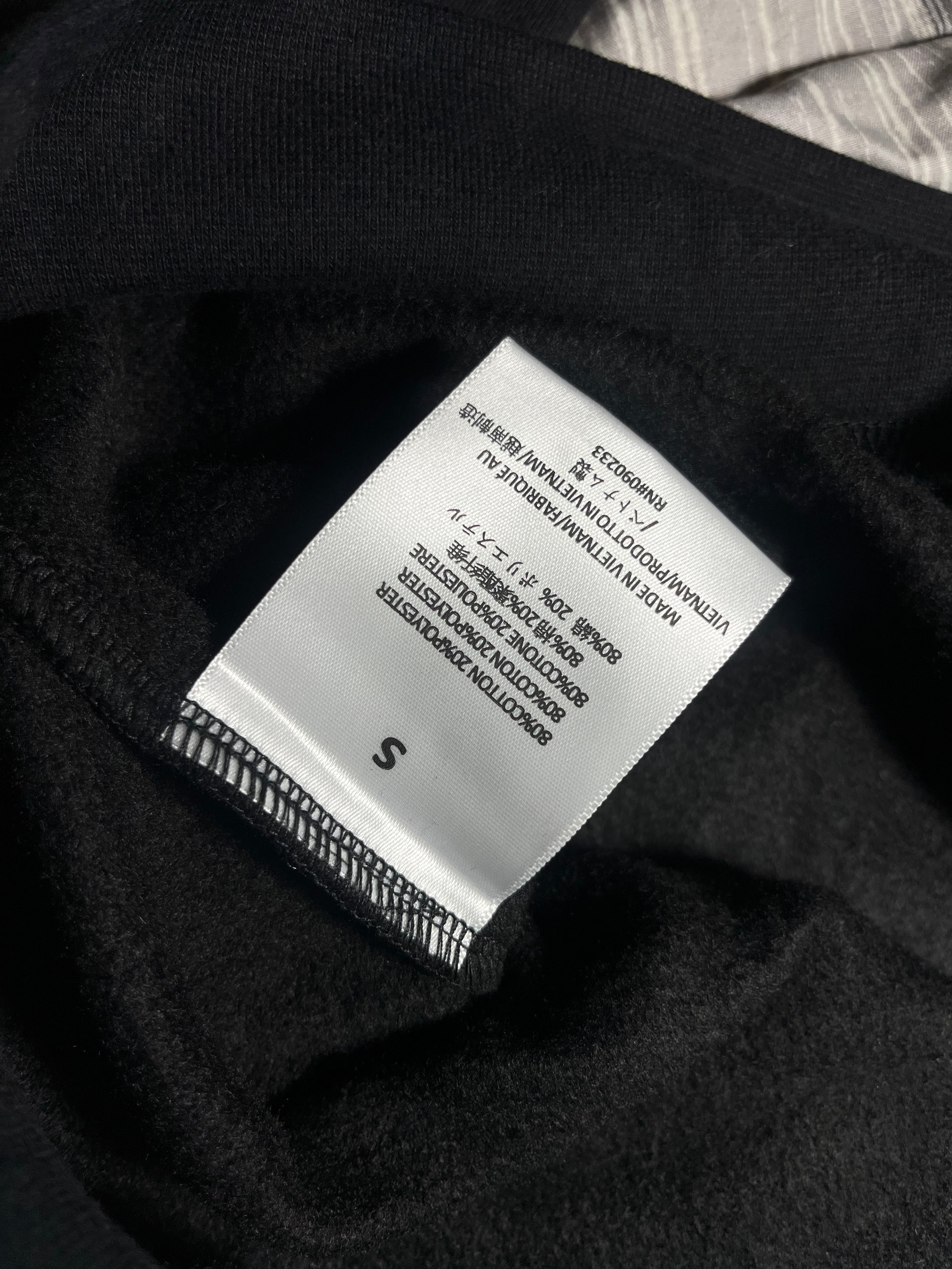 Hoodie Essentials Stretch Limo Black