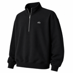 Sudadera Hoodie Alo Zip Negro