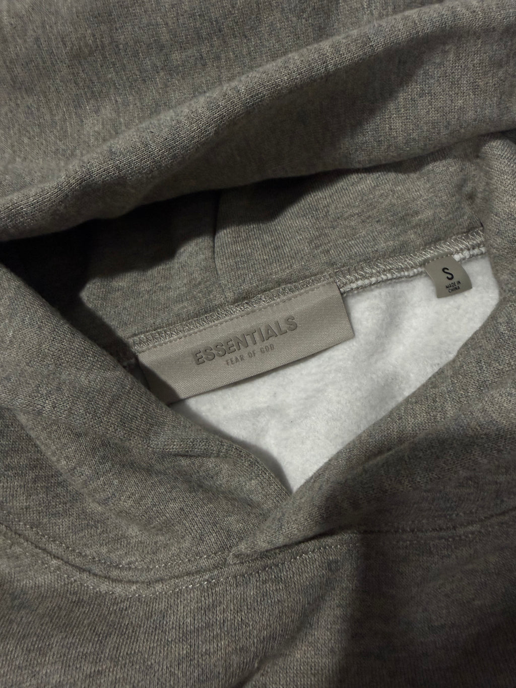 Hoodie Essentials Dark Oat Meal