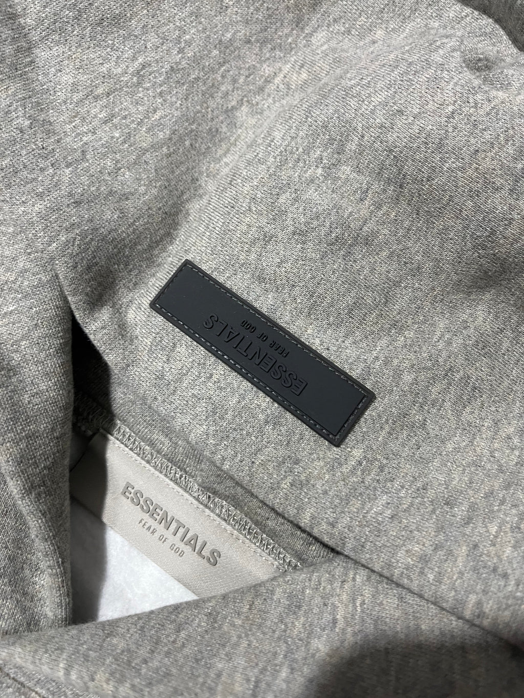 Hoodie Essentials Dark Oat Meal