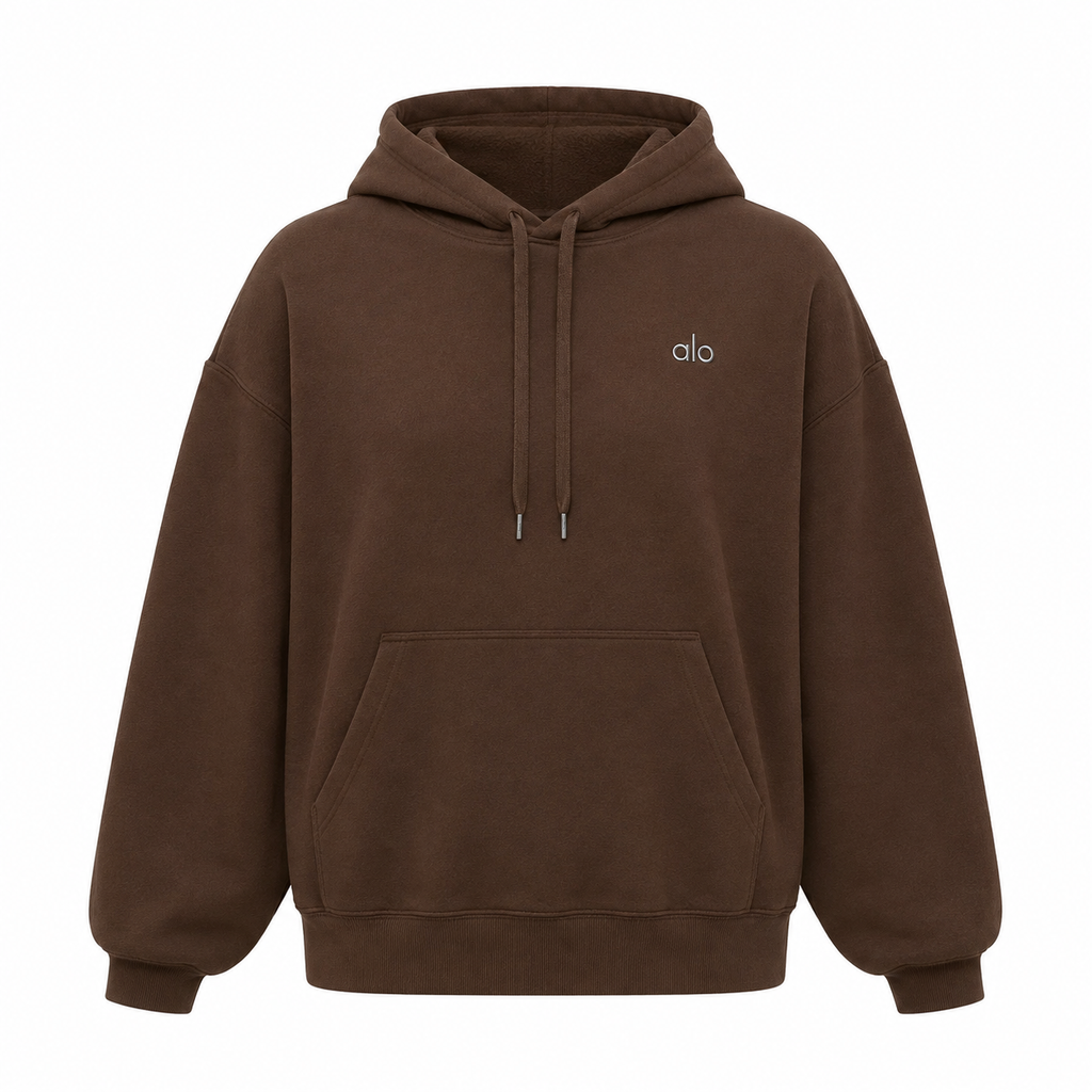Sudadera Hoodie Alo Yoga Accolade Café Expresso