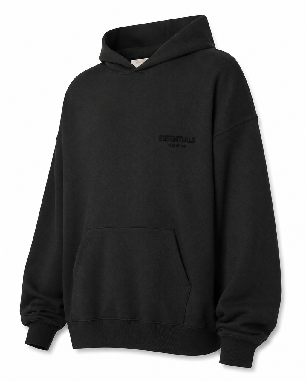 Hoodie Essentials Stretch Limo Black
