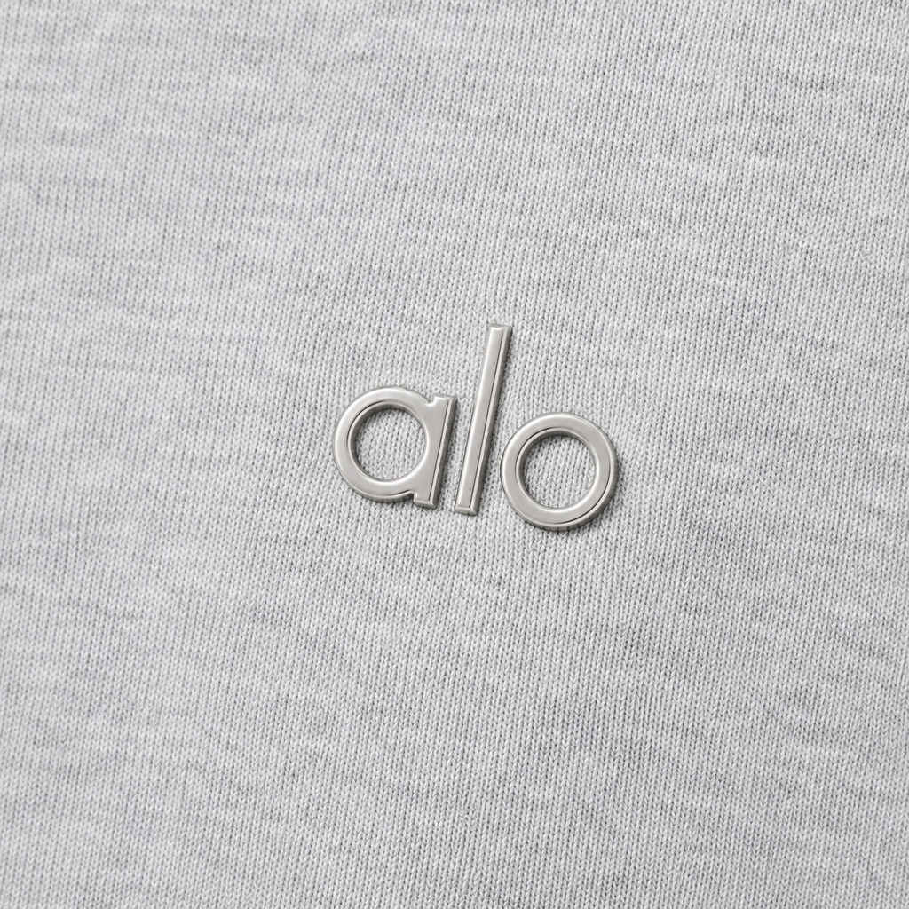 Sudadera Hoodie Alo Crewneck Gris