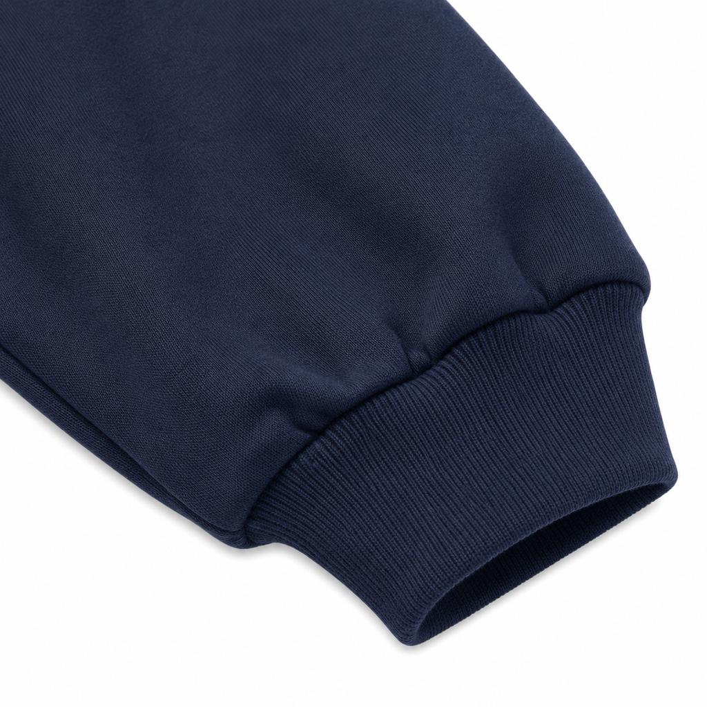 Sudadera Hoodie Alo Zip Azul Navy