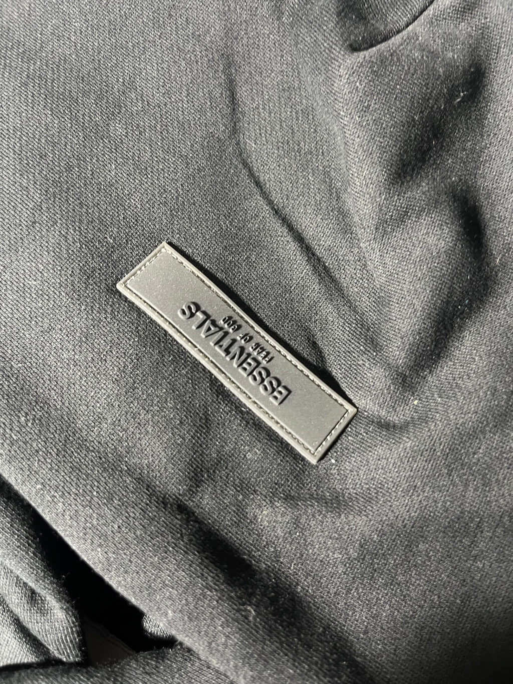 Hoodie Essentials Stretch Limo Black