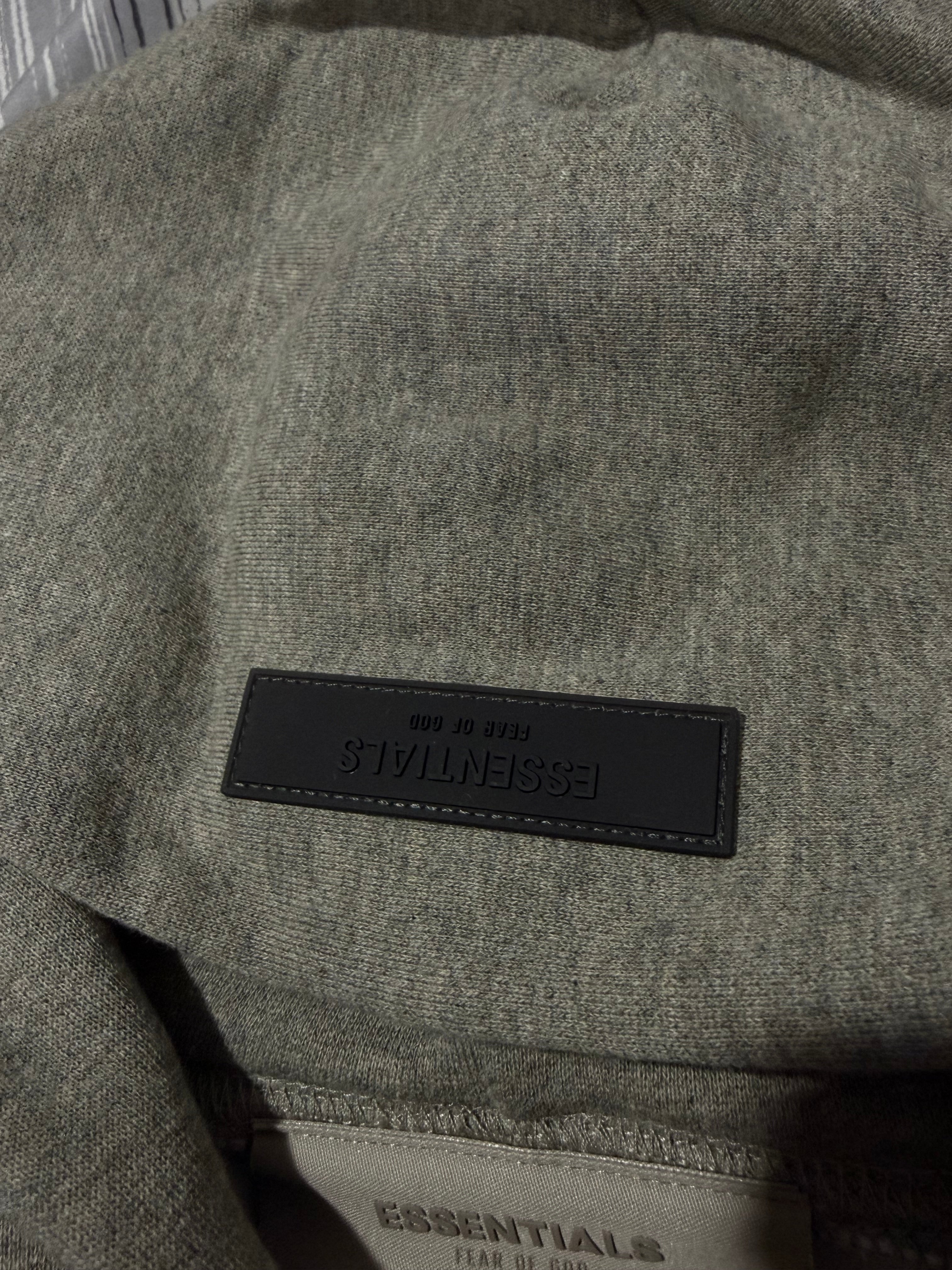 Hoodie Essentials Dark Oat Meal