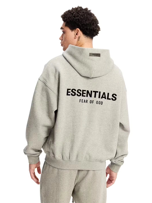 Hoodie Essentials Dark Oat Meal