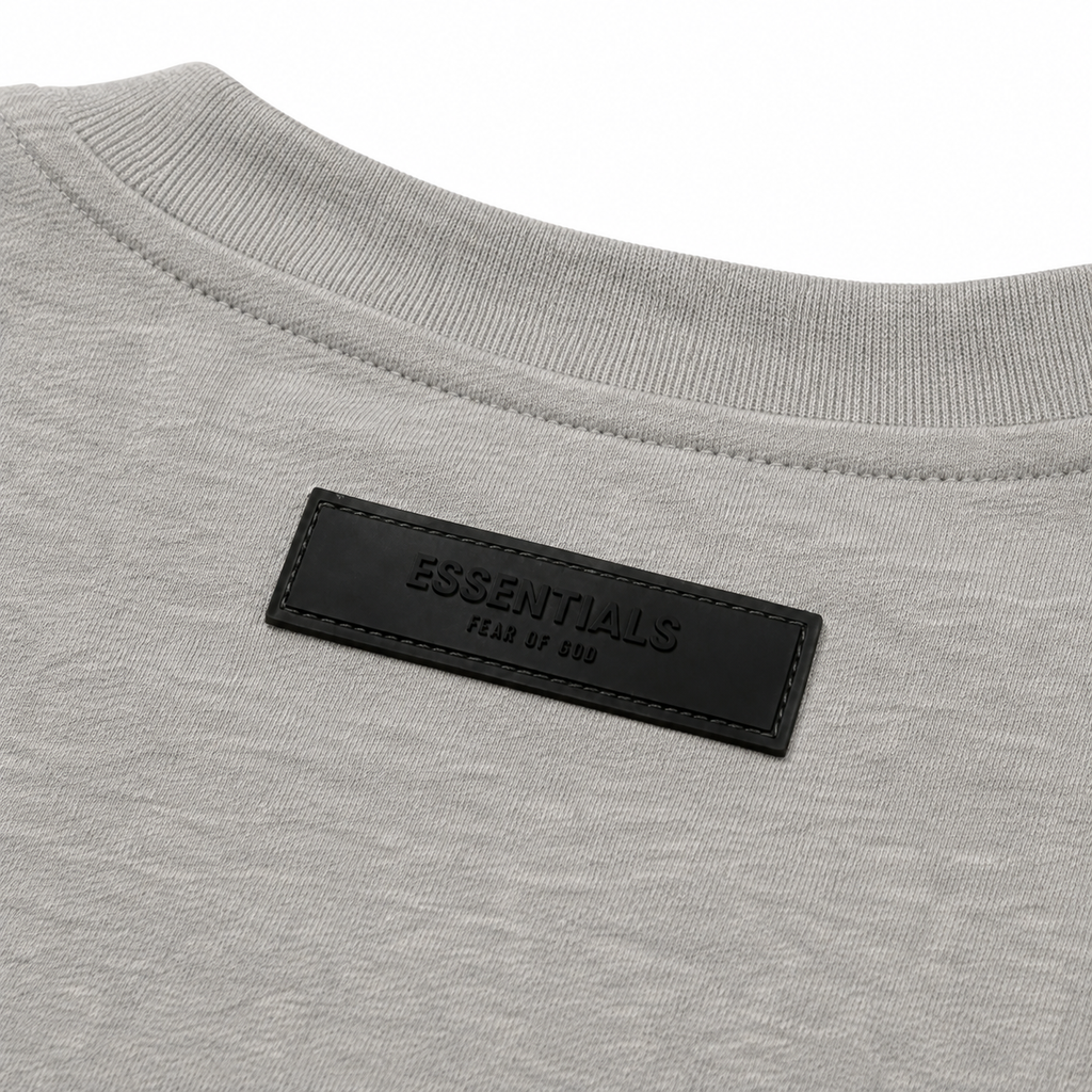 Camiseta Playera Essentials Fear Of God Dark Oat Meal