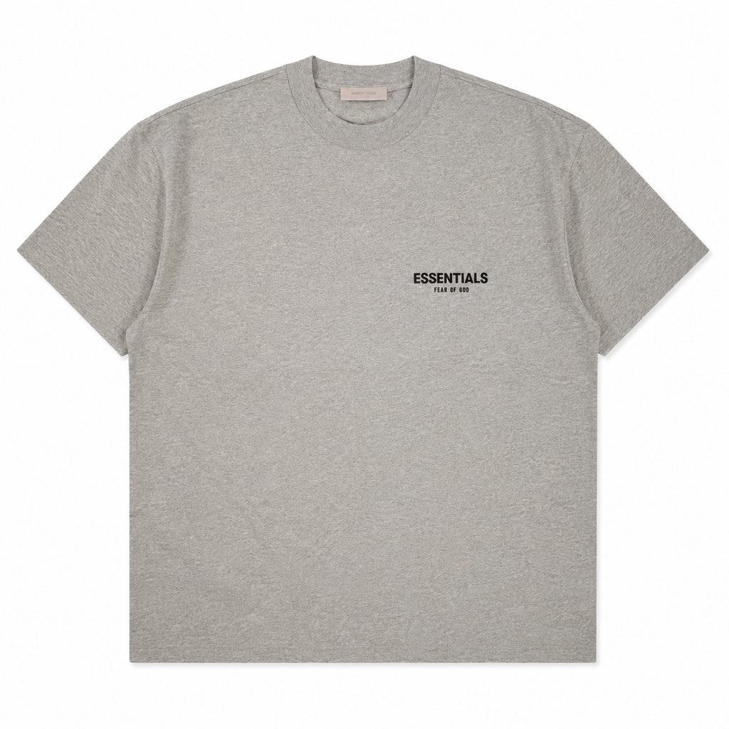 Camiseta Playera Essentials Fear Of God Dark Oat Meal