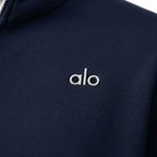 Sudadera Hoodie Alo Zip Azul Navy