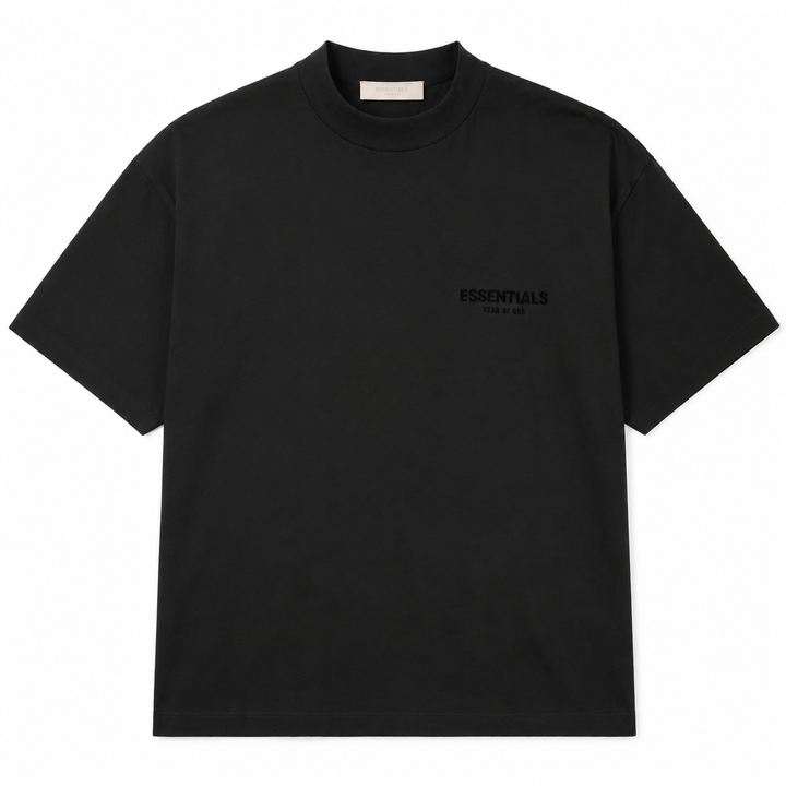 Camiseta Playera Essentials Fear Of God Stretch Limo Negro