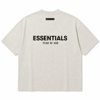 Camiseta Playera Essentials Fear Of God Light Oat Meal