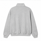 Sudadera Hoodie Alo Zip Gris